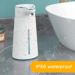 400ml Automatic Foam Soap Dispensers Bathroom Smart Washing Hand Machine with USB Charging Mounted Infrared Sensor