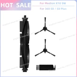 Fit For Beko VRR70214VB/VRR80214VB/VRR94314VB/VRR60314VW, Polaris 5001/5002/6001,360 S8/S8 Plus, Medion X10 SW Brush Filter Mop