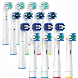 4/12/16 Pcs Replacement Toothbrush Heads Compatible with Oral-B Braun Professional Electric Toothbrush Heads Brush Heads