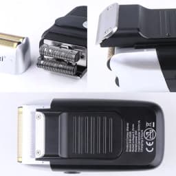Professional Replacement Foil and Cutter Blades Set Fit for Kemei 2026 Electric Shaver (Gold or Silver)