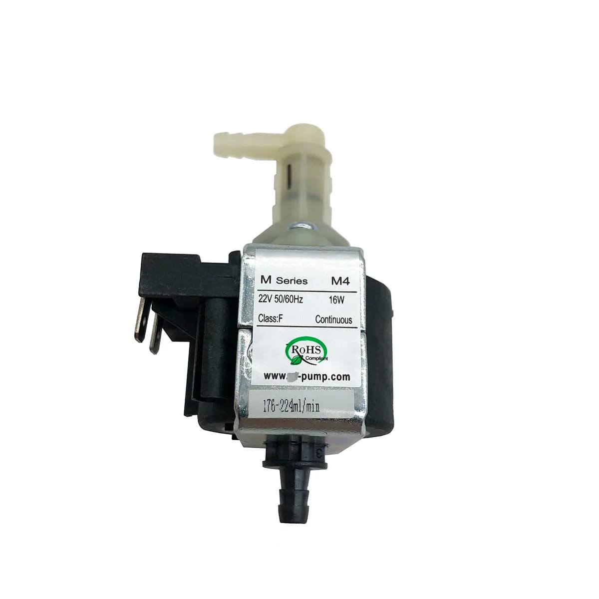 176-224ml/min M Series M4 22V 16W Micro Solenoid Pump Water Pump For Hanging Ironing Machine Steam Mop Cleaning Machine