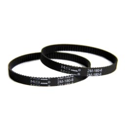 TASP 2pcs Timing Drive Belt 2M-180-6 Perimeter 180mm Width 6mm Teeth 90 Synchronous Conveyor Spare Part for Vaccum Cleaner