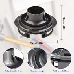 Upgrade Rear Motor Cover Hepa Filter Post filter Replacemen for Dyson V7 V8 Cordless Vacuum Cleaner Accessories