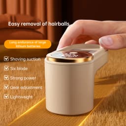 ONEKA Rechargeable Fabric Shaver Lint Remover Sweater Defuzzer Lints Fuzzs Pills Pilling Trimmer for Clothes Furniture