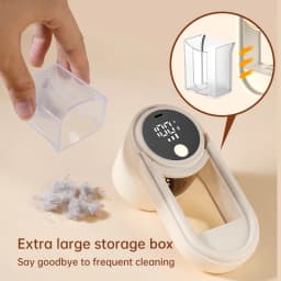 ONEKA Rechargeable Fabric Shaver Lint Remover Sweater Defuzzer Lints Fuzzs Pills Pilling Trimmer for Clothes Furniture
