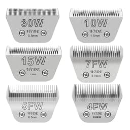 Detachable Animal Dog pet Horse Grooming wide blade Fit For Andis, Oster A5, Wahl KM/Furzone/Laube/Heiniger/Conair Clippers