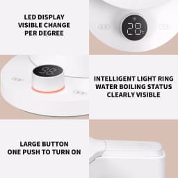 NEW MIJIA Smart Kettle 2 Pro Electric Kettles Kitchen Appliances LED Display 24H Intelligent Temperature Constant samovar