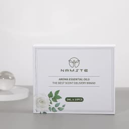 NAMSTE Essential Oil Samples Sets of Various Types Fragrance Series Suitable for Aroma Diffuser Air Freshener Aroma Oil Gift Box