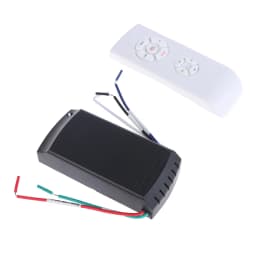 110-240V Universal Ceiling Fan Lamp Speed Remote Control Kit Timing Wireless