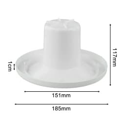 Water Cooler Water Dispenser Replacement Part 18 X 11cm For Seat Bottle Holder Home Office Supplies