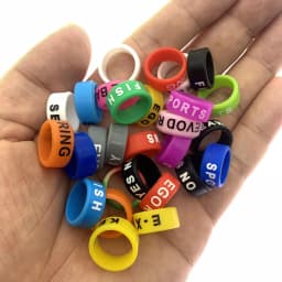 Silicone Rubber Decorative Band For Coffee Machine Nozzle Scraper Kitchen Appliance Handle DIY Tool Butterfly Knife Rod Handle