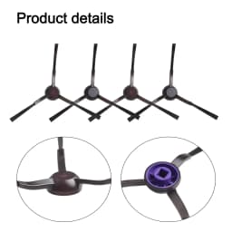 4/10pcs Corner Side Brushes For Eureka NERE10s E10S Robot Replacement Vacuum Cleaner Home Appliance Accessories
