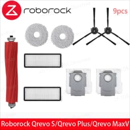 Fit for Roborock Qrevo Pro/Qrevo MaxV/Qrevo S Robot Vacuum Accessories Mop HEPA Filter Main Side Brush Parts Replacement