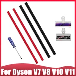For Dyson V7 V8 V10 V11 Vacuum Cleaner Rolling Brush Strips, Soft Plush Strip Replacement parts,Double Check Before Buy