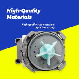 HANYU B12-6A01 220-240V 50/60Hz 0.3A Dishwasher Drain Pump for MIDEA PELONIS