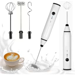 Mini Electric Handheld Milk Frother Electric Blender with USB Electrical Maker Whisk Mixer for Milk Frother Cappuccino