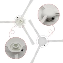 For Dreame D9 / D9 Max /Trouver LDS Finder Robot Vacuum Roller Side Brush Mop Filter water tankSpare Part Accessories