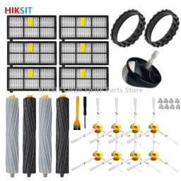 For IRobot Roomba 800 900 Series 860 870 880 890 966 980 Vacuum Cleaner Side Roller Brush Parts HEPA Filter Wheel Replacement