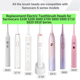 Replacement Toothbrush Heads for Sarmocare S100 S200 S600 S700 S800 S900 S710 S820 S910 Electric Toothbrush for Hyundai X100