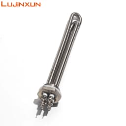 LUJINXUN 12V Heating Element Immersion Water Heater 1inch BSP DN25/32mm 100W 200W 300W 400W 600W Solar Tubular Heater Tube 1pc