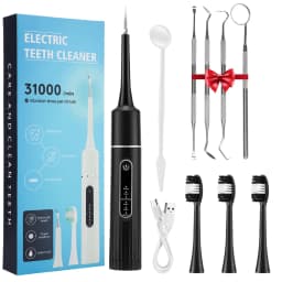 Electric Tooth Cleaner Waterproof Toothbrush Sonic Vibration Dental Scaler Plaque Calculus Tartar Remover Teeth Cleaning Tools