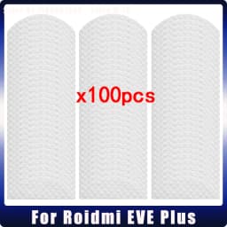 100 Pcs Disposable Mop Rag Pads For Xiaomi Roidmi EVE Plus Robotic Vacuum Cleaner High Quality Cloth Accessories