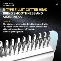 Kemei KM-2628 KM-678 KM-2024 Professional Electric Hair Clippers Beard Clipper Rechargeable Men's Shaver Hair Trimmer Kit