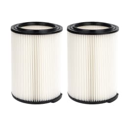 1/2Pcs RIDGID VF4000 Washable Wet/Dry Vacuum Vac Pleated Filter Vacuum Cleaner Parts Accessory