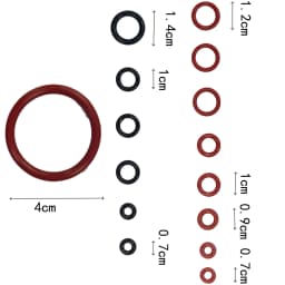 1-5set O-Ring Seal Kit Silicone Gasket Tools For Food Grade Coffee Machine Brewing Group Spout Connector Maintenance Accessories