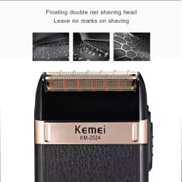Kemei KM-2628 KM-678 KM-2024 USB Rechargeable Hair Clipper Professional Cordless Men Hair Trimmer Men's Hair Cutting Machine