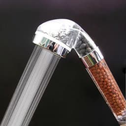 ATWFS Shower Filter Anion Tourmaline Supercharged Super Water-Saving Shower Heads Handheld Shower Spa Filter 088