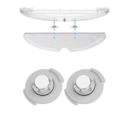 Replacement Water Tank Filters For Xiaomi Roborock S50 S51 S55 S5 S6 Pure S60 S5 Max Robot Vacuum Cleaner Spare Part Accessories