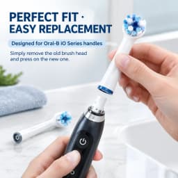 4/8/Pack Toothbrush Replacement Heads for Oral B IO Series Electric Toothbrush Soft Bristles Personal Care Appliance Parts