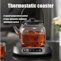 2026 Thermostatic Heating Coaster USB Home Heating Coaster 3-speed Adjustment Heating 55 Degrees Constant Temperature