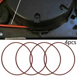 4pcs O Ring Rubber Belt For Neato For Botvac Models Lidar Robotic Vacuum Cleaner Spare Parts Replacement Accessories