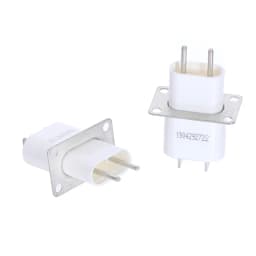 2 pcs Microwave Oven Magnetron Tube with Through-Core Capacitor Pin Sockets Electronic Converter for Home Appliance Repair
