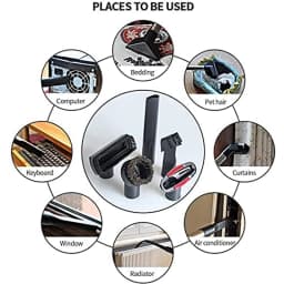 For 32mm 35mm 1 1/4in 1 3/8in Vacuum Cleaner Accessories Universal Vacuum Nozzle Suction Brush Head Crevice Tool for Bed Sofa