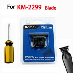 Kemei KM-2299 Original Replacement Blade Hair Clipper Blade Cutter Head For Hair Trimmer Cutting Knife Head Parts Accessories