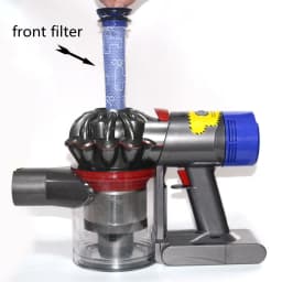 Spare Parts For Dyson V6 V7 V8 DC58 DC59 Absolute Cordless Stick Vacuum Cleaner 965661-01 Efficient Pre-Filter HEPA Filter