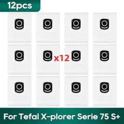 Fit For Tefal Rowenta X-plorer Serie 65+, 75S RR8577WH, 75S+ RG8597W / RR8587WH Accessories Brush Hepa Filter Mop Wipe Dust Bag