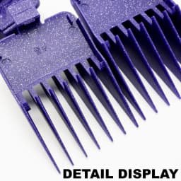 Professional Electric Hair Clipper Comb 10PC Purple Limit Comb Suitable for M10, R77F, 2020C, KULILANG, WMARK, BRCILIP Barbers