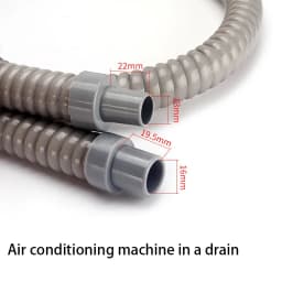 1.2m Air Conditioning AccessoriesTubing Flexible Hose Internal Drainpipe Hose Thickened And Extended Plastic Soft Water Pipe