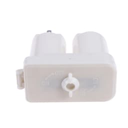 3/2/1Pcs Double Compartments Universal Battery Box for Gas Water Heater Accessories Parts Plastic Double Battery Case(white)