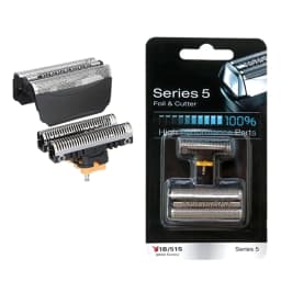 51B Head Foil Cutter Replacement for Braun Shaver WaterFlex ContourPro.Type: 5643,5644,5645,5646,5647,5649,5751,5757,5758