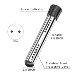 110V /220V Electric Heater Boiler Water Heating Element Portable Immersion Suspension Bathroom Swimming Pool water heater