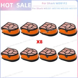 Fit For Shark WDB1F2 HydroVac AW201 AW302 WD201 WD100 WD200 WD101 WD200C WD201C WD101C HydroVac Vacuum Parts Brush Roller Filter