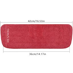 Microfiber Spray Mop Cloth Replaceable Mop Head For Floor Wet and Dry Dual-Use Mop Pad Washable Mop Cloth Trapezoidal Spray Mop