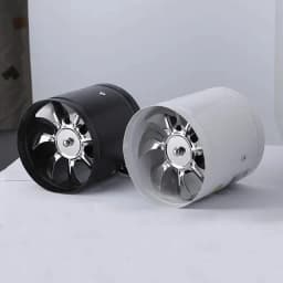 Strong Power 4 Inch Bathroom Exhaust Fan For Home Kitchen Metal Wall Mount Ventilator Toilet Pipe Air Duct Extractor