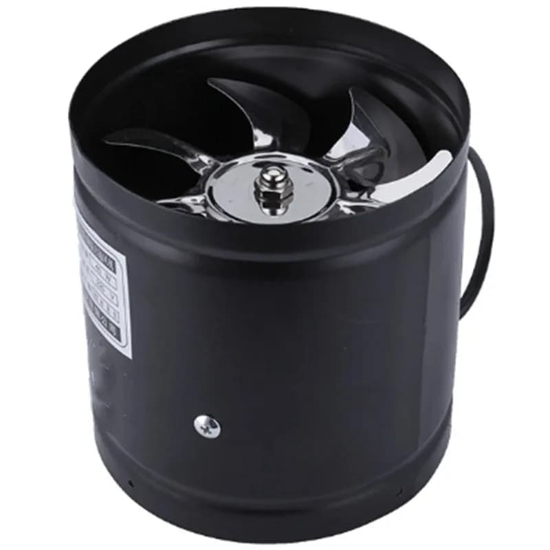 Strong Power 4 Inch Bathroom Exhaust Fan For Home Kitchen Metal Wall Mount Ventilator Toilet Pipe Air Duct Extractor