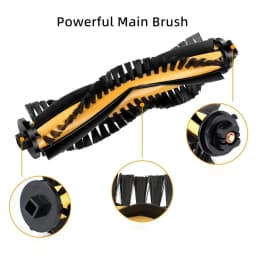 For Eufy RoboVac 11 11C Ecovacs Debot N79 Conga Excellence 990 Vacuum Cleaner Spare Parts,Main Side Brush Hepa Filter Wheel